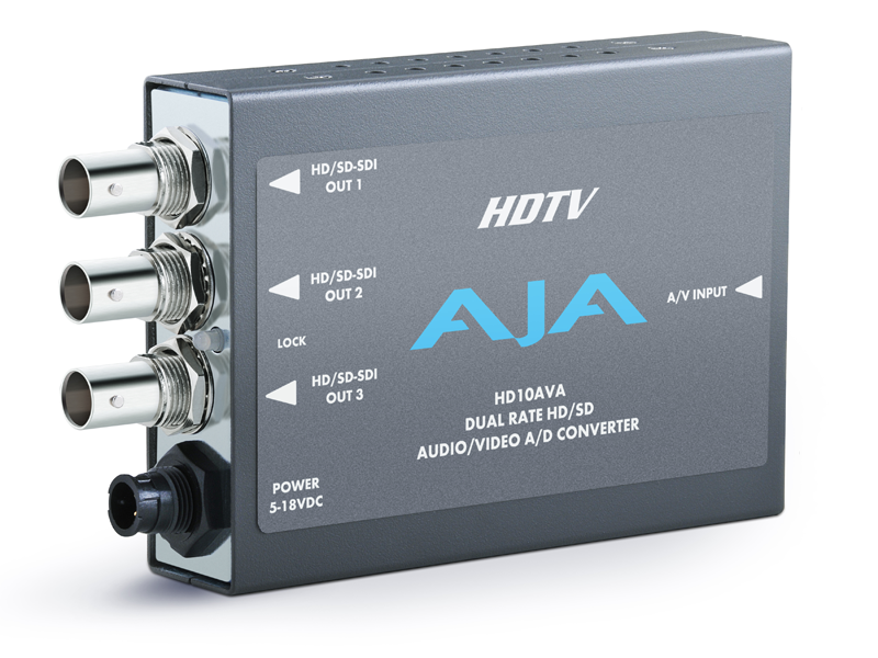AJA Converter analog Video auf SD-SDI/ HD-SDI HD10AVA